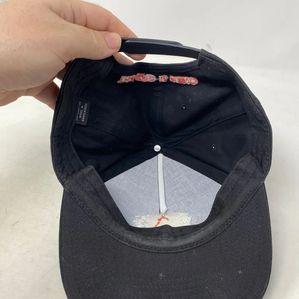 Queens Of The Stone Age The End Is Nero Snapback Hat Black Cotton Used - Picture 6 of 7